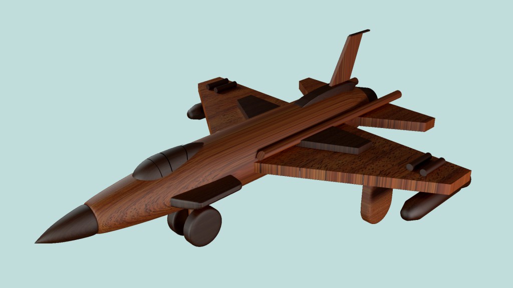 Wooden Airfighter preview image 1